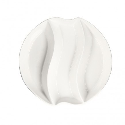 Porcelanowe naczynie 3-dzielne 25 cm kremowe - EAN: 5902689805417