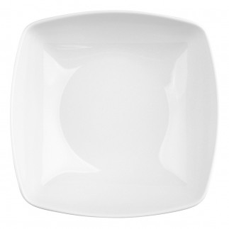 Talerz głęboki porcelanowy MariaPaula Moderna Biała 18,5 cm