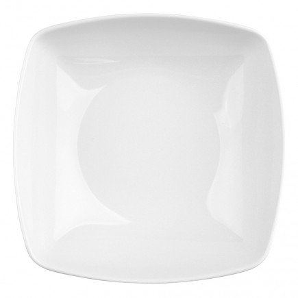 Talerz głęboki porcelanowy MariaPaula Moderna Biała 18,5 cm