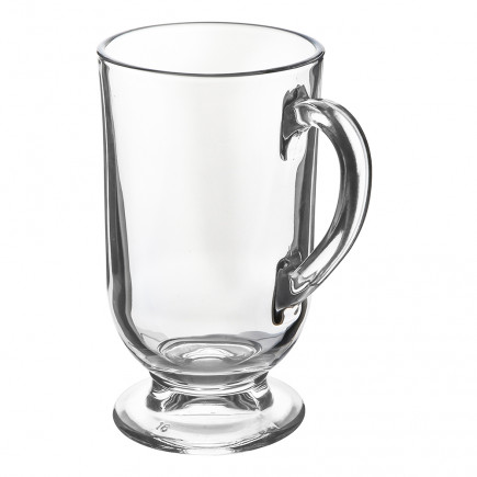 Kubek szklany / szklanka z uchem Werona 310 ml