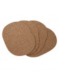 Podkładki owalne z korka naturalnego 40x29cm Kpl. 4 szt. EAN: 5907618120005