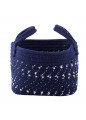 Kosz pleciony granatowy 19x19x14 cm n/n bz, EAN: 5904252307205