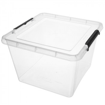 Pojemnik do przechowywania Simplestore z pokrywą 39x39x26cm 32l EAN: 5902541162207
