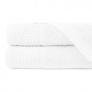 Ręcznik d bawełna 100% solano biały (p) 30x50+50x90+70x140 kpl.