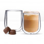 Andrea Kpl. 2 szklanek termicznych 250 ml bezbarwnych EAN: 5904252315293