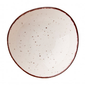 Miska salaterka porcelanowa Organic Sand 15 cm