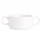 Bulionówka z uszami 340 ml porcelana kremowa, EAN: 5904252354001