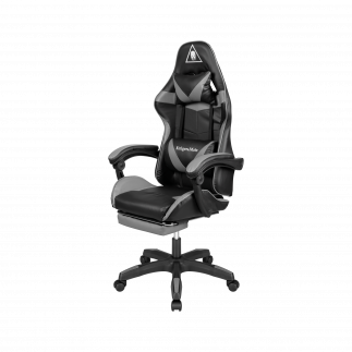 Fotel gamingowy kruger&matz gx-150 czarno-szary