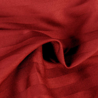 Pościel satyna bawełniana cizgili red/180x200 exclusive