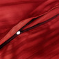 Pościel satyna bawełniana cizgili red/180x200 exclusive
