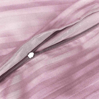 Pościel satyna bawełniana cizgili lila/180x200 exclusive