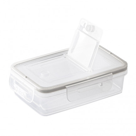 POJEMNIK DO ŻYWNOŚCI PROSTOKATNY Q-LOCK TRANSPARENTNY 15,8x10,6CM 0,38L