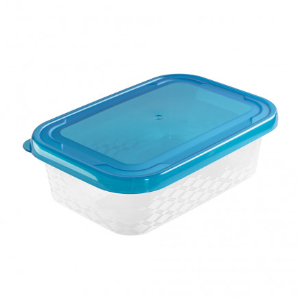 POJEMNIK DO ŻYWNOŚCI PROSTOKATNY BLUE BOX 13,6X19,5CM 1L