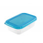 Pojemnik do żywności prostokątny Blue Box 0,5L - 11x15,7cm EAN: 5901098205009