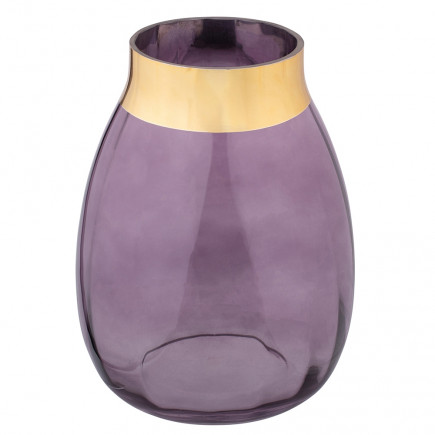 Wazon Aurora h-23 cm fioletowy n/n bz EAN: 5904252345856