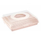 POJEMNIK NA CIASTO PARTY-BUTLER 45x35x11CM NORDIC PINK (10677)