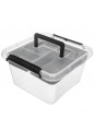 SIMPLESTORE INSERT POJEMNIK DO PRZECHOWYWANIA Z POK. I RĄCZKĄ 29X29X16,5CM 9L (1387)
