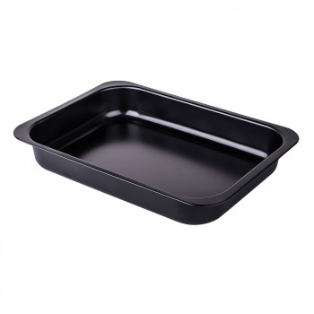 FORMA BLACHA DO PIECZENIA TŁOCZONA 360x260 NON-STICK CZARNA (990-53)