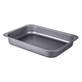 FORMA BLACHA DO PIECZENIA TŁOCZONA 360x260 NON-STICK SZARA (990-53/1)
