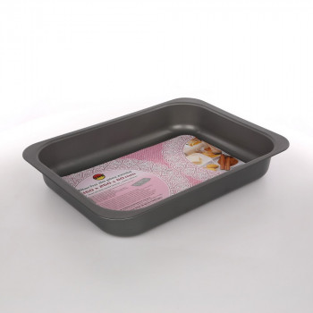 Blacha do pieczenia tłoczona 360x260 non-stick szara EAN: 5902882003290