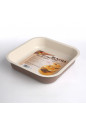 Blacha do pieczenia tłoczona 260x260 non-stick caffe creme EAN: 5902882003818
