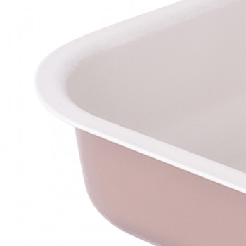 FORMA BLACHA DO PIECZENIA TŁOCZONA 260X260 NON-STICK CAFFE CREME (990-68/7)