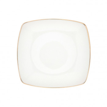 MARIAPAULA MODERNA KWADRATOWA GOLD TALERZ DESEROWY 18CM