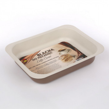 Blacha do pieczenia tłoczona 290x220 non-stick caffe creme EAN: 5902882003030