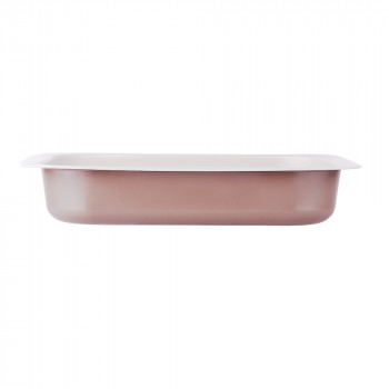 FORMA BLACHA DO PIECZENIA TŁOCZONA 290x220 NON-STICK CAFFE CREME (990-51/7)