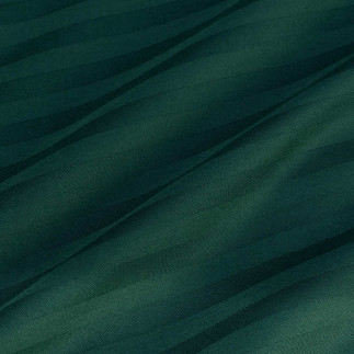 Pościel satyna bawełniana cizgili dark green/220x200 exclusive
