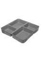 Simplestore Pojemnik do Przechowywania z Pokrywą i Rączką 29x29x11cm 6l EAN: 5902541137724