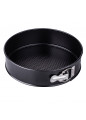 Tortownica o fakturowanym dnie non-stick czarna 260 mm - EAN: 5902882002613