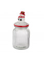 Ceramiczny pojemnik do przechowywania 900ml z pokrywką Bałwan EAN: 5904252354803 Ceramiczny pojemnik do przechowywania 900ml z pokrywką Bałwan EAN: 5904252354803