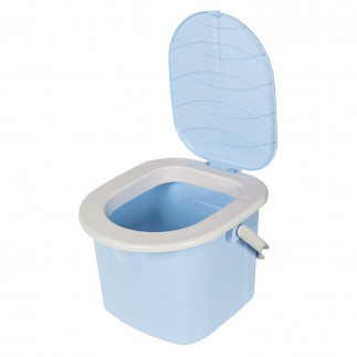 Toaleta turystyczna wiadro 15,5l branq niebieska