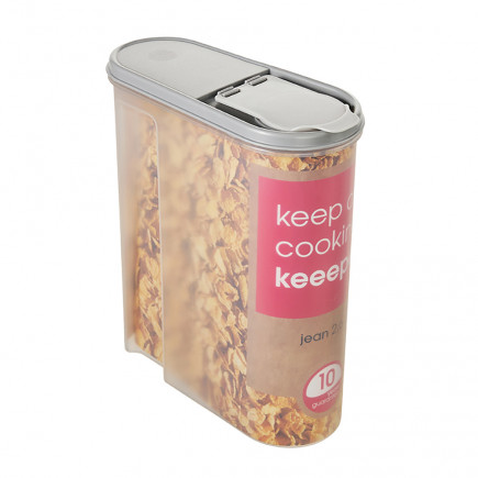 Pojemnik na płatki śniadaniowe Jean 2,6l szary EAN: 4052396081282