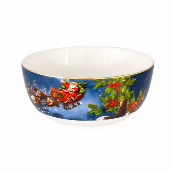 Miska salaterka porcelanowa Christmas Story 13,5 cm