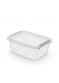 Pojemnik z pokrywą i klipsami Basestore 39x29x16,5cm 12,5l EAN: 5902541252205