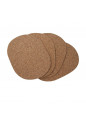 Podkładki Owalne z Korek Naturalny 22x30cm - Kpl. 4 szt. EAN: 5907618120012