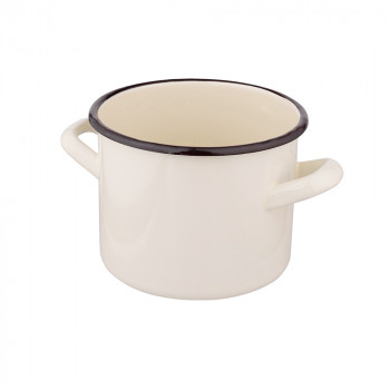 Garnek prosty kremowy 1,5l Ø14cm wys.11cm EAN: 5907508144173