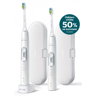 Szczoteczki do zębów philips hx6877/34 (soniczna  kolor biały)