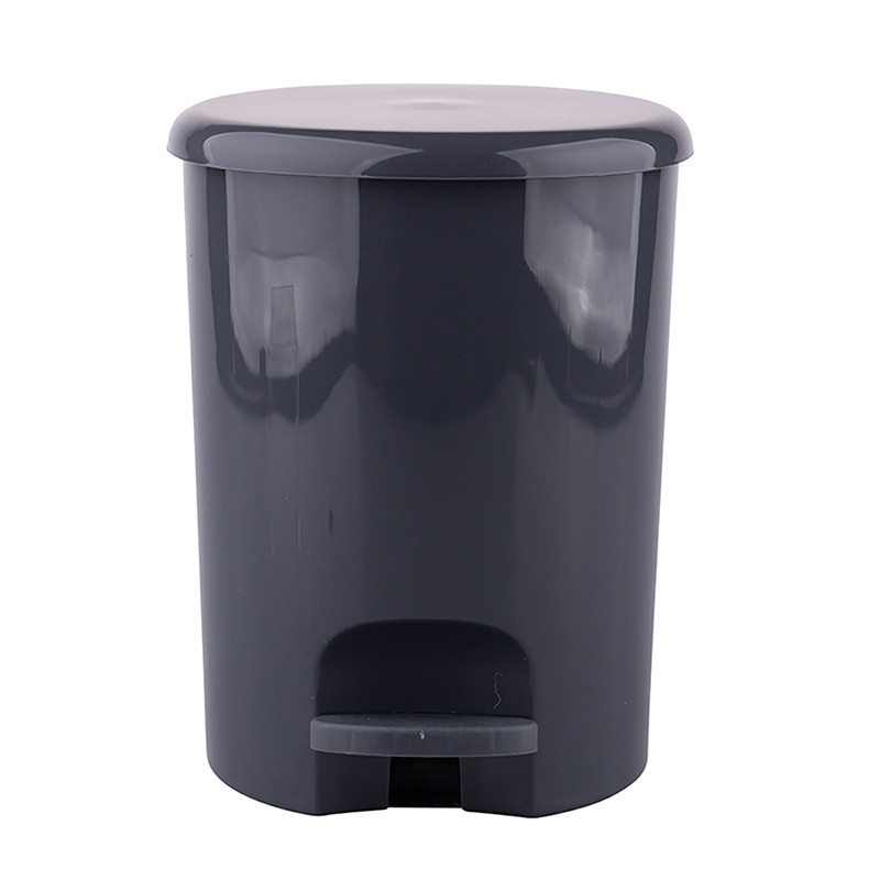 Kosz Omega 5l z pedałem szary - EAN: 5904458432350
