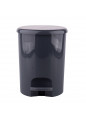 Kosz Omega 5l z pedałem szary - EAN: 5904458432350