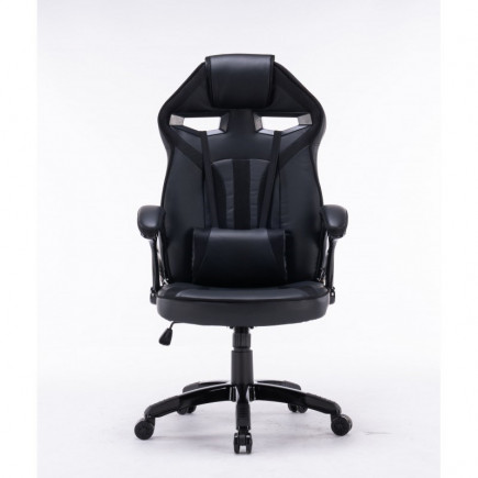 Fotel obrotowy gamingowy krzesło drift czarny